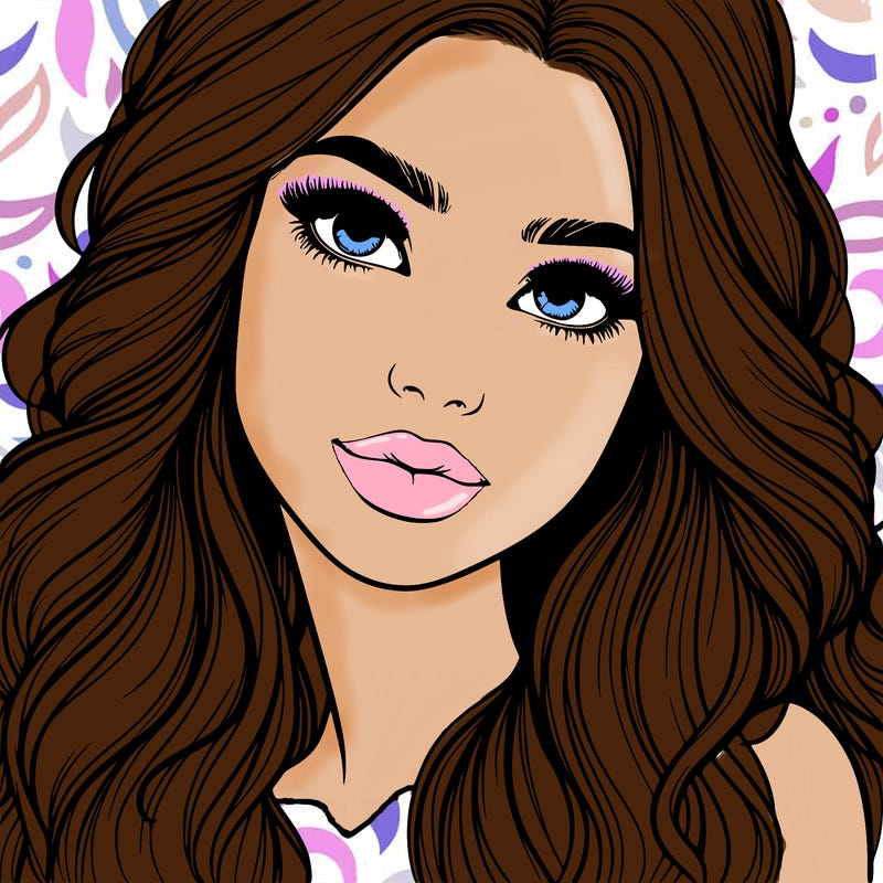 beautiful realistic girl