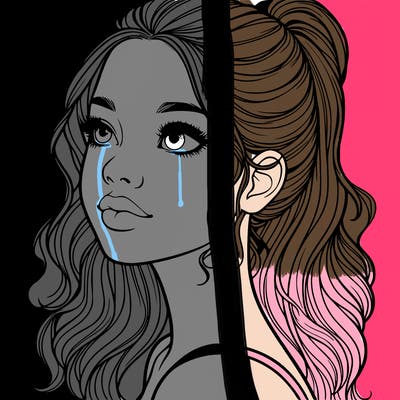 beautiful realistic girl