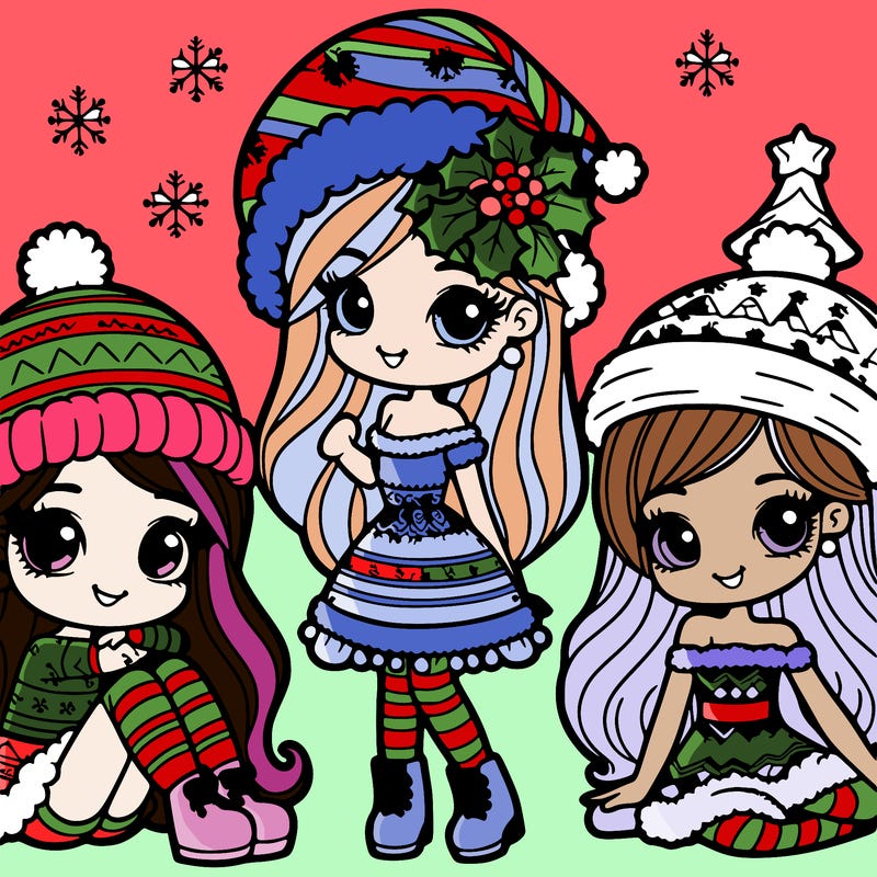 christmas girls