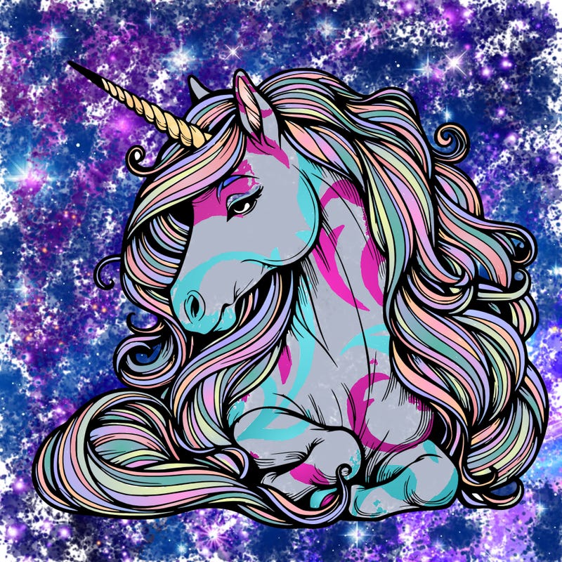 realistic unicorn