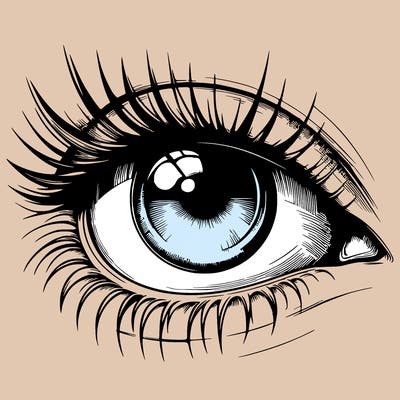 realistic eye