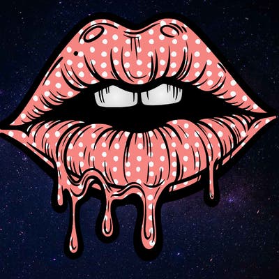 lips that look realistic and drip