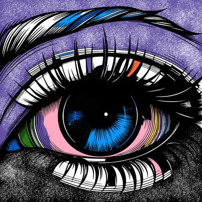 realistic eye
