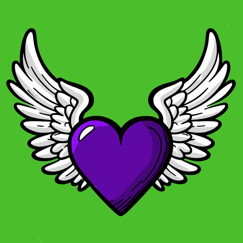 heart with wings