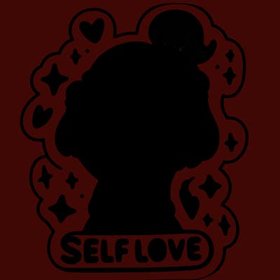 self-love sticker
