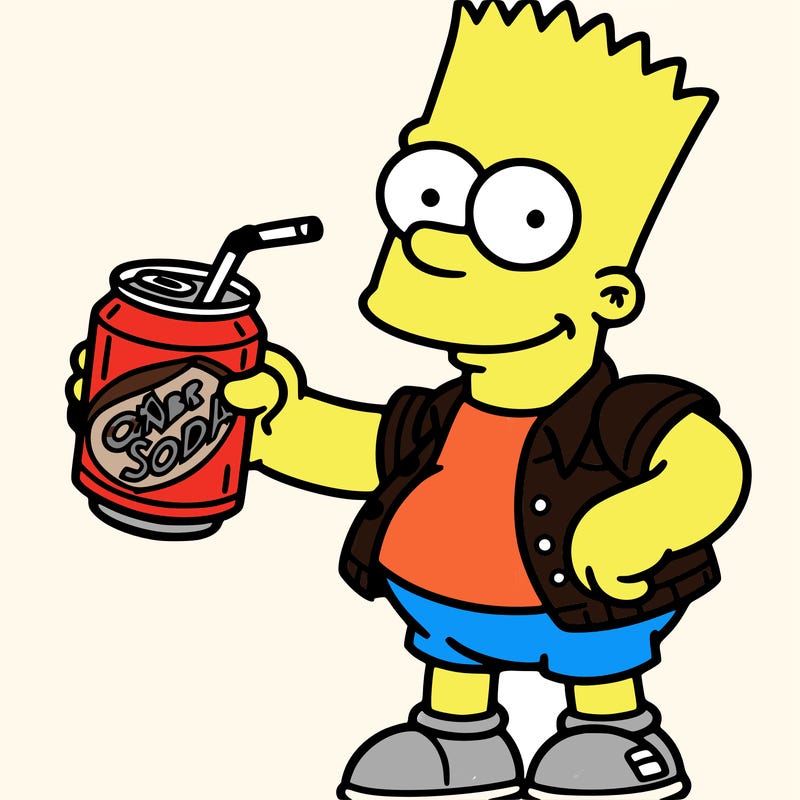 simpson with soda