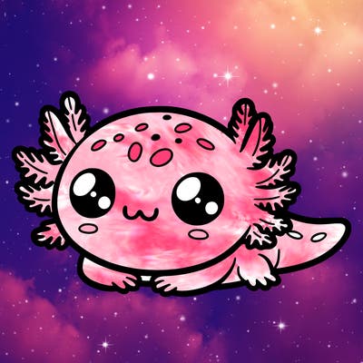 cute axolotl