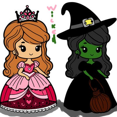 princess as a witch