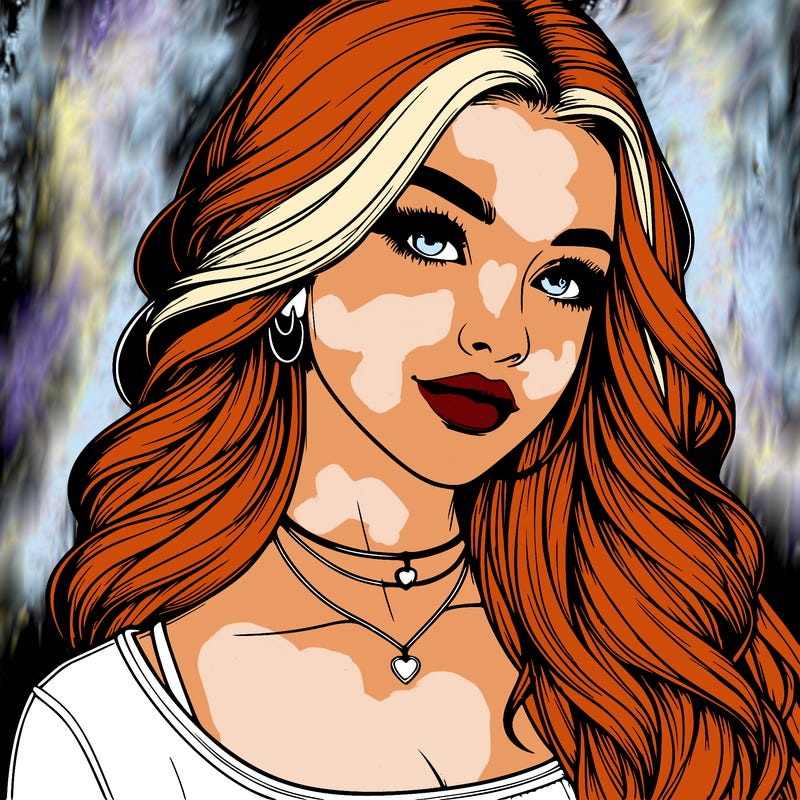 detailed realistic girl