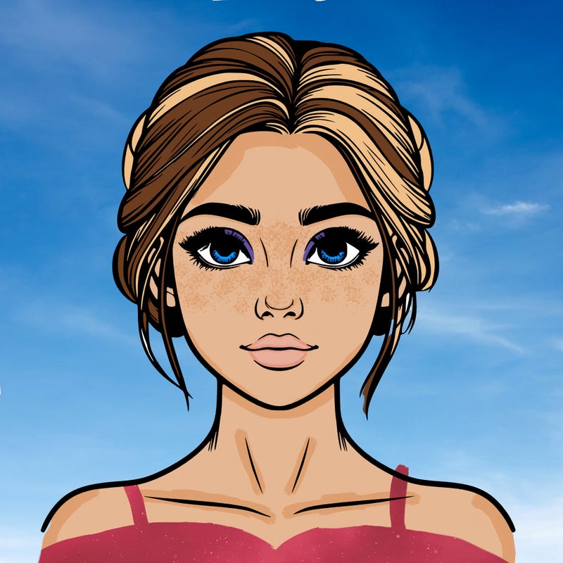 realistic girl with no makeup