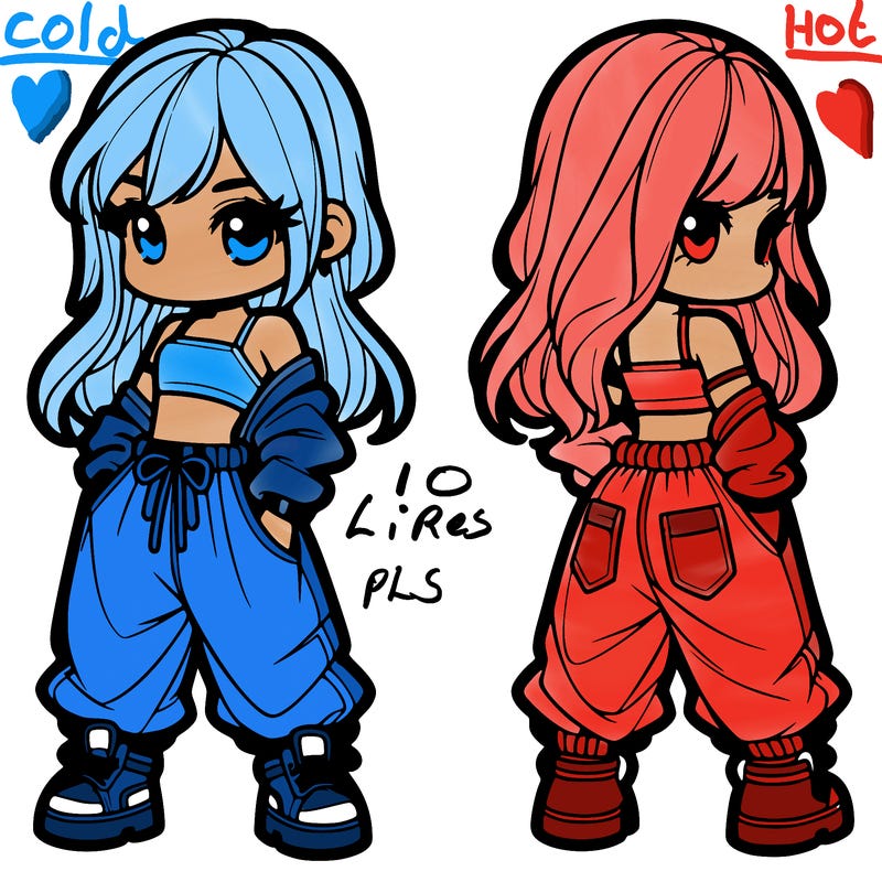 girl in crop top and baggy pants