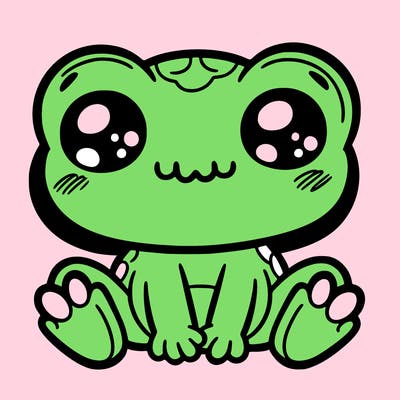 cute baby froggy