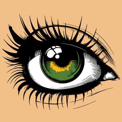 realistic eye