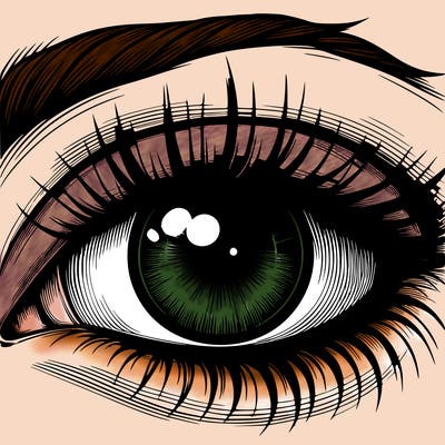 realistic eye