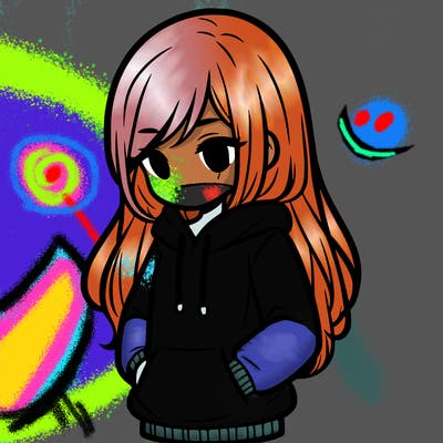 girl wearing hoodie