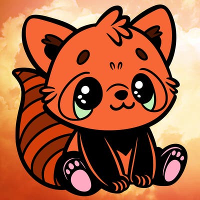 red panda