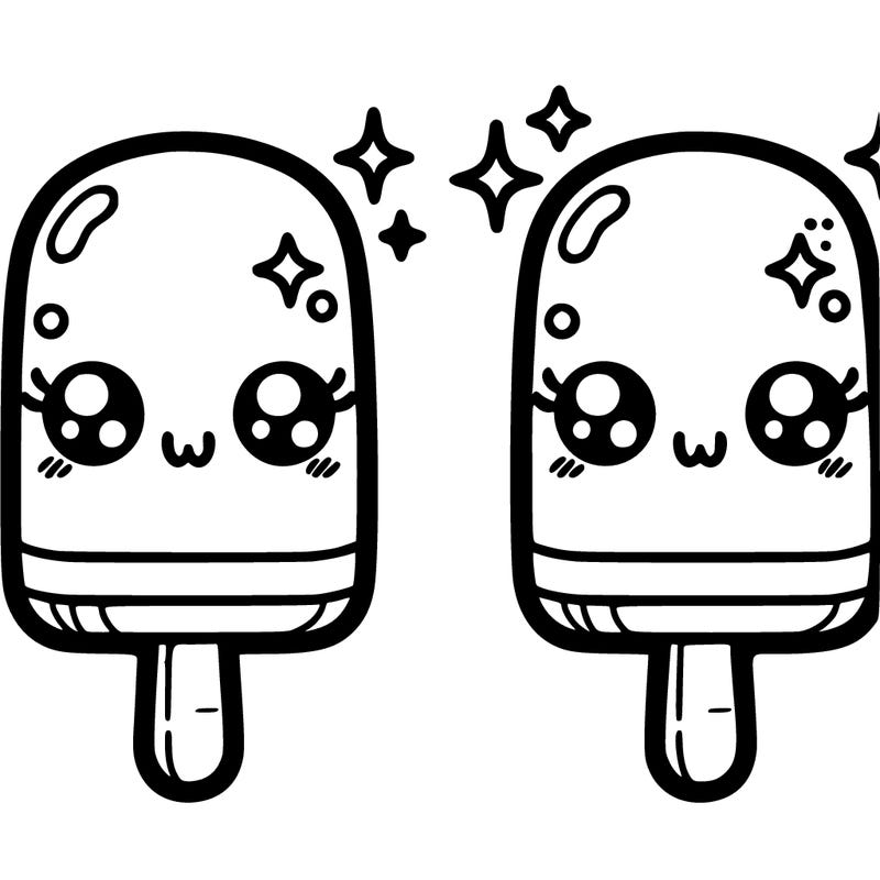 cute popsicle
