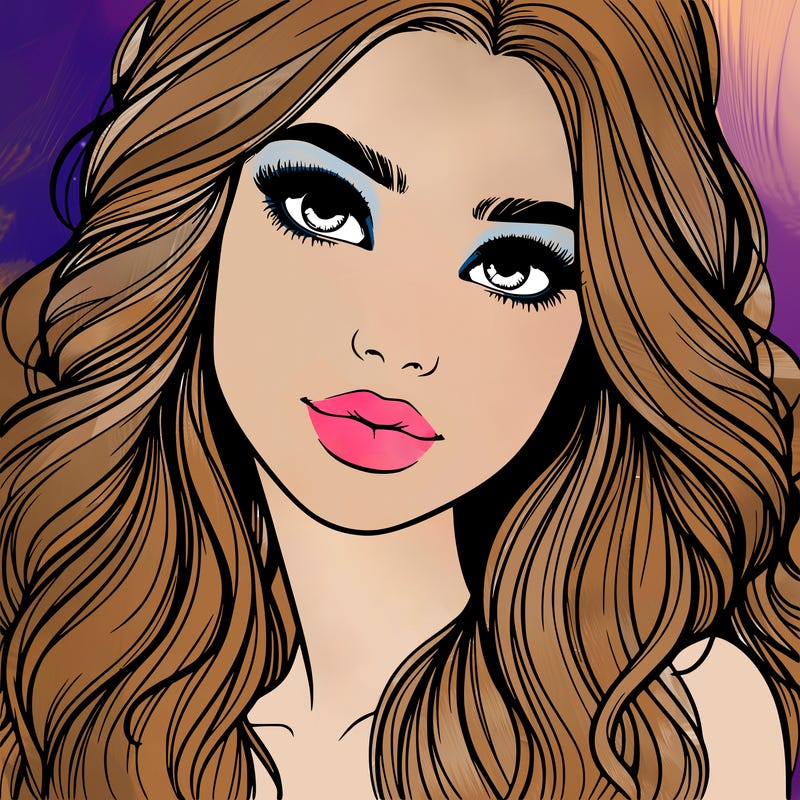 beautiful realistic girl