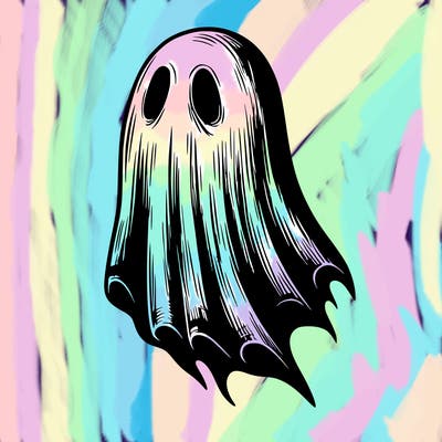 realistic creepy ghost