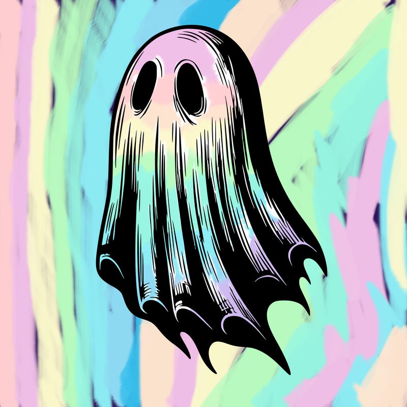 realistic creepy ghost