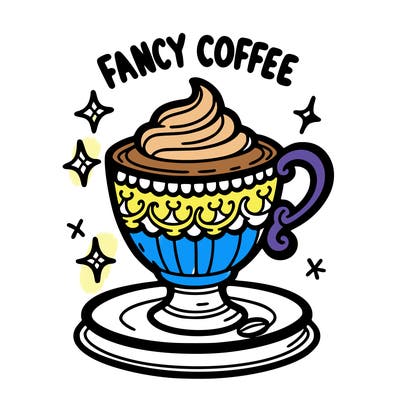 fancy coffee