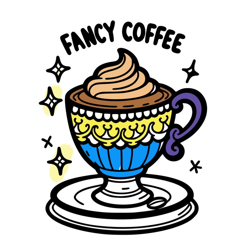 fancy coffee