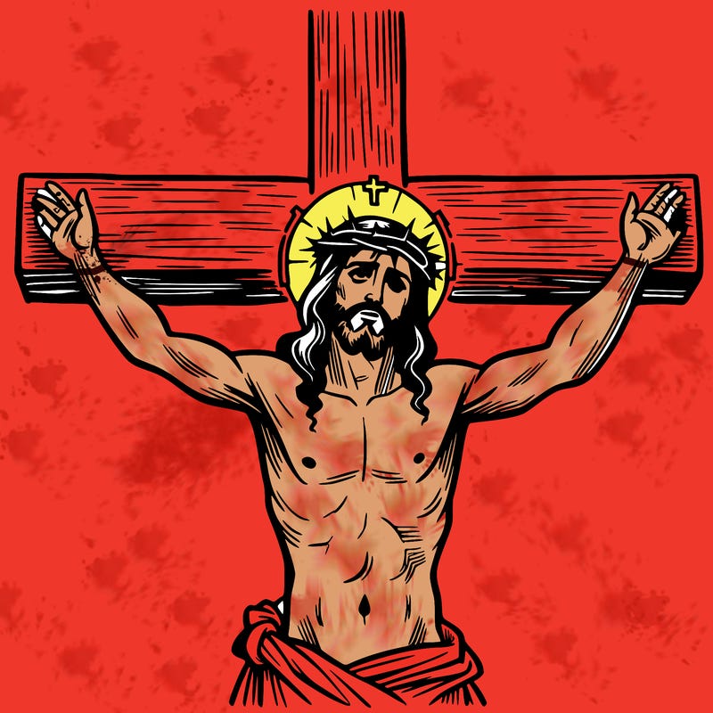 jesus on the cross