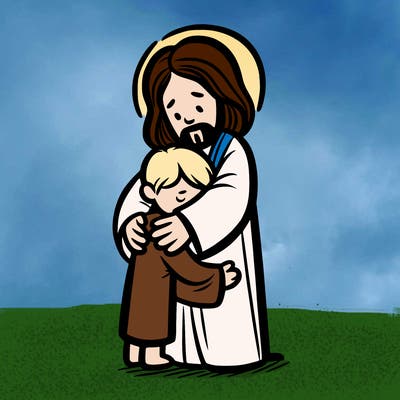 jesus hugging me