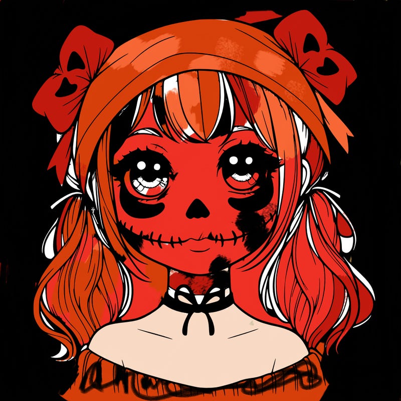 realistic girl halloween