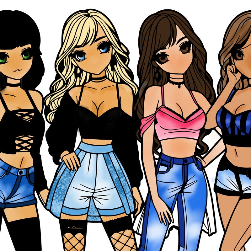 realistic girls