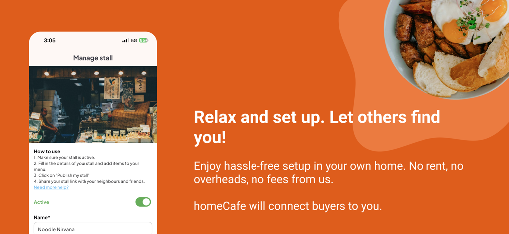 homeCafe - Food & Drink App | MWM