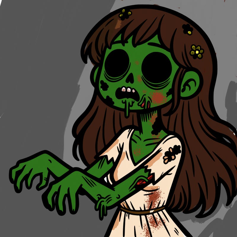 zombie girl