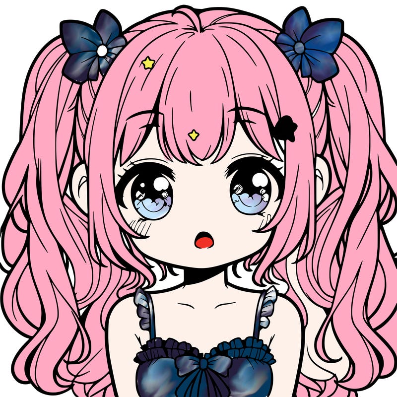 cute sweet anime girl