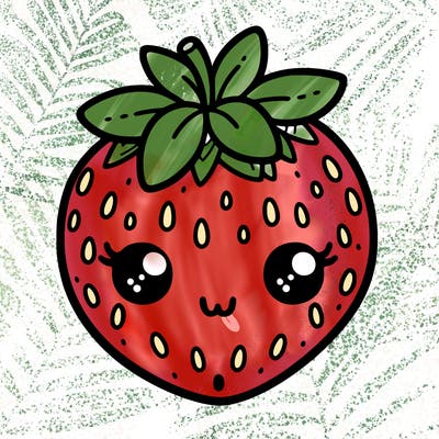 cute strawberry