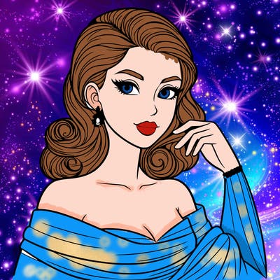 an elegant woman