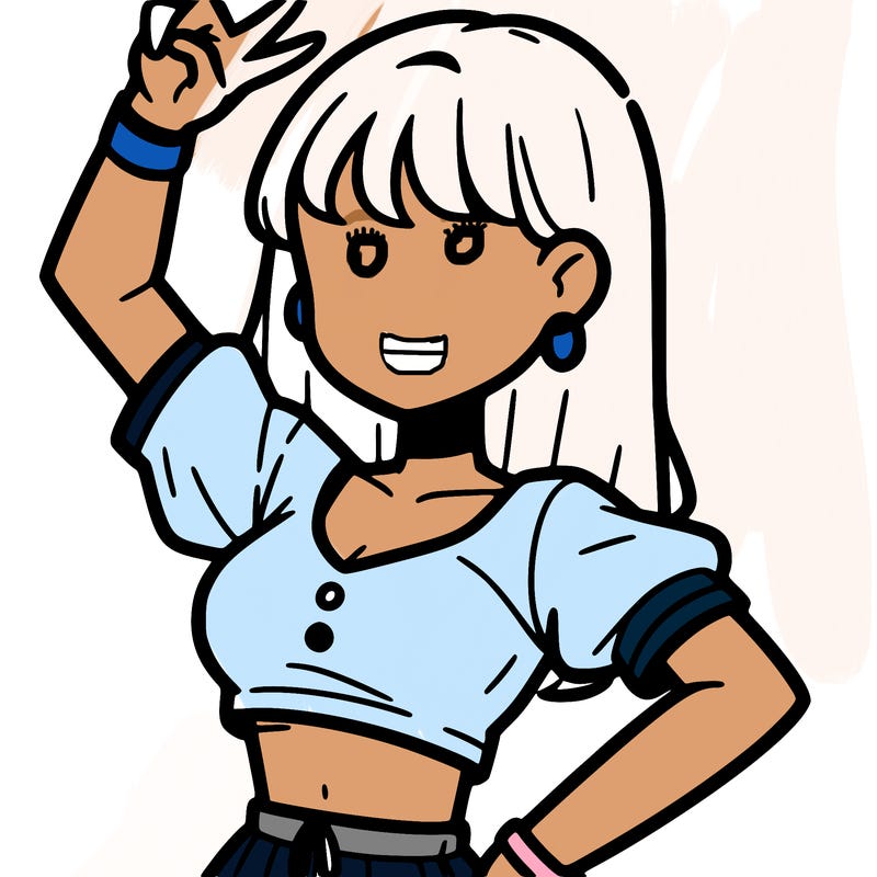 hip hop girl wearing a crop top
