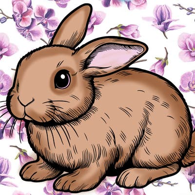 realistic bunny