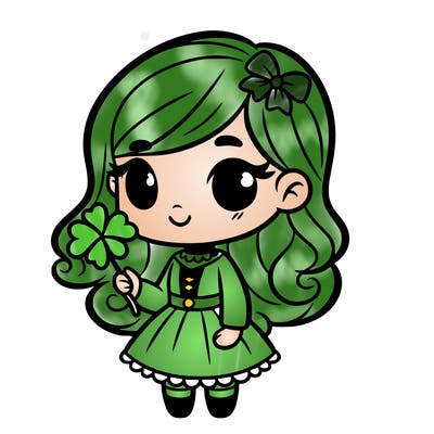 saint patrick’s day girl