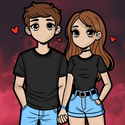 boyfriend and girlfriend