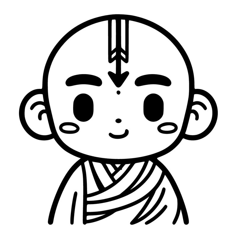 aang from avatar the last airbender