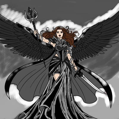 fantasy woman (no backround)!