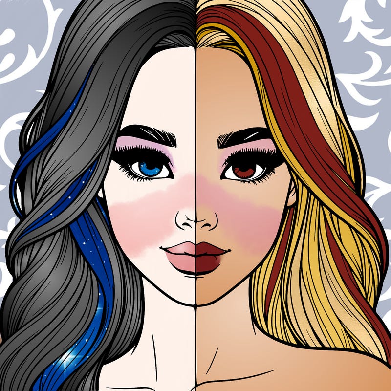 realistic pretty girl