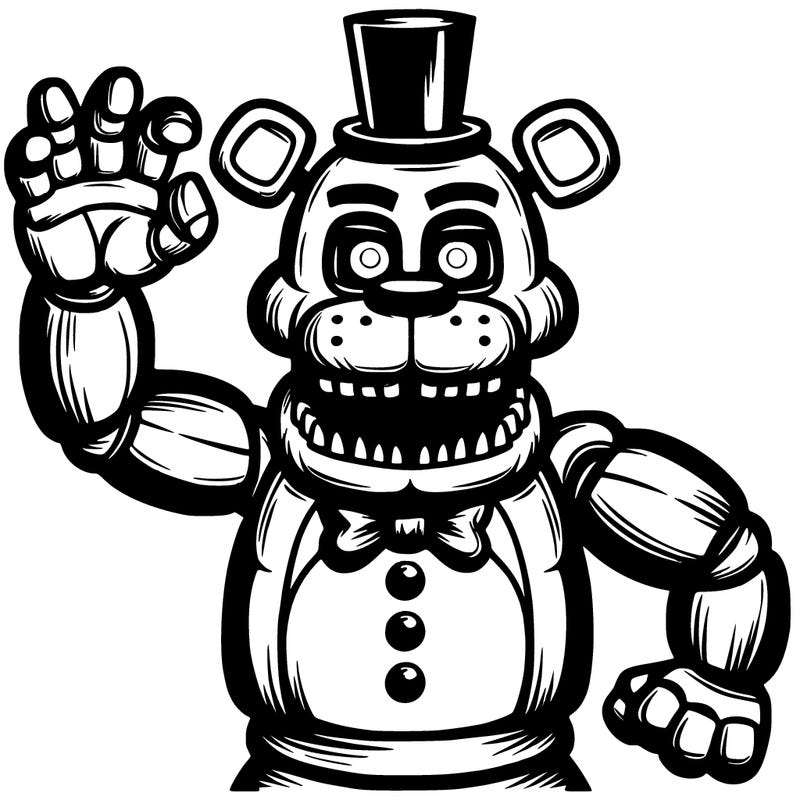 scary freddy fazbear