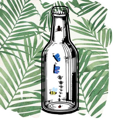 realistic bottle