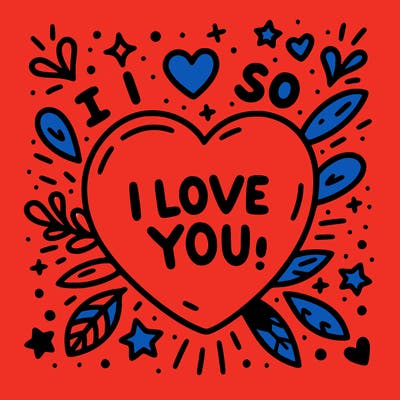 i love you so much in heart