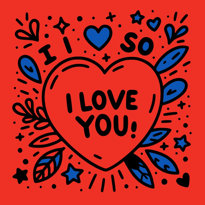 i love you so much in heart