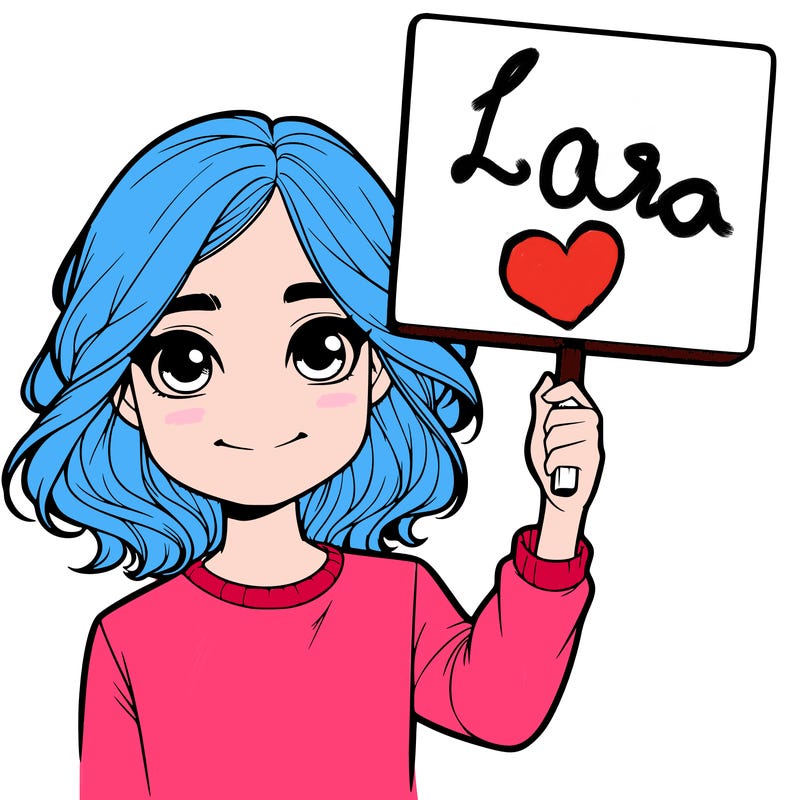 realistic girl holding up a sign