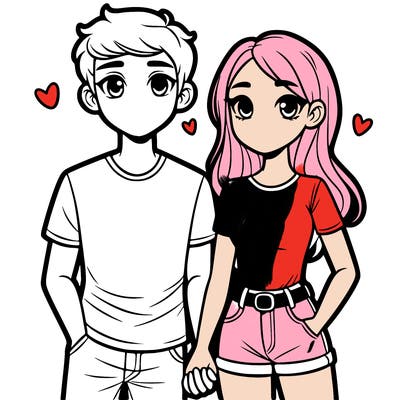 boyfriend and girlfriend