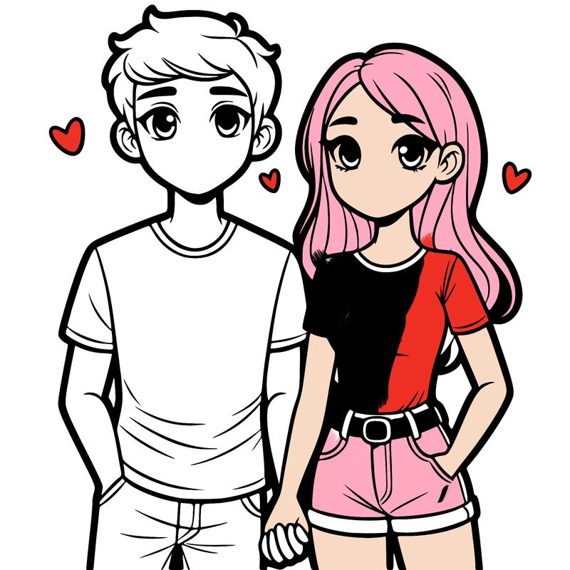 boyfriend and girlfriend