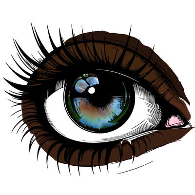 realistic eye